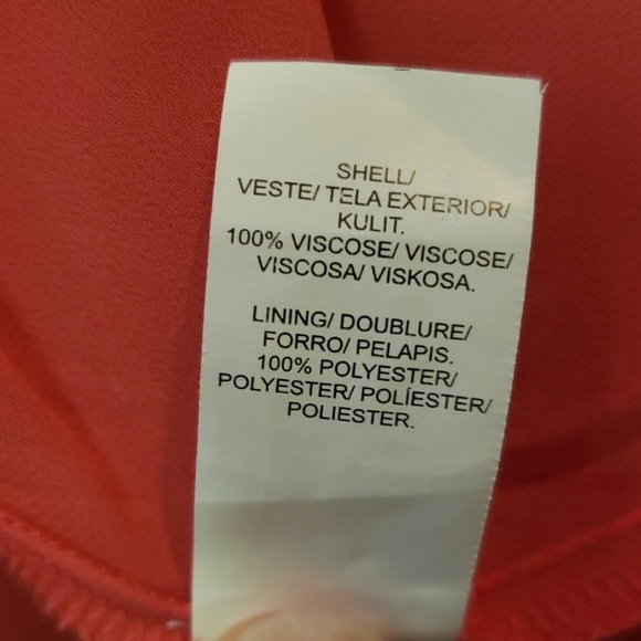 NWOT Lucky Brand XL coral tank - Picture 5 of 5